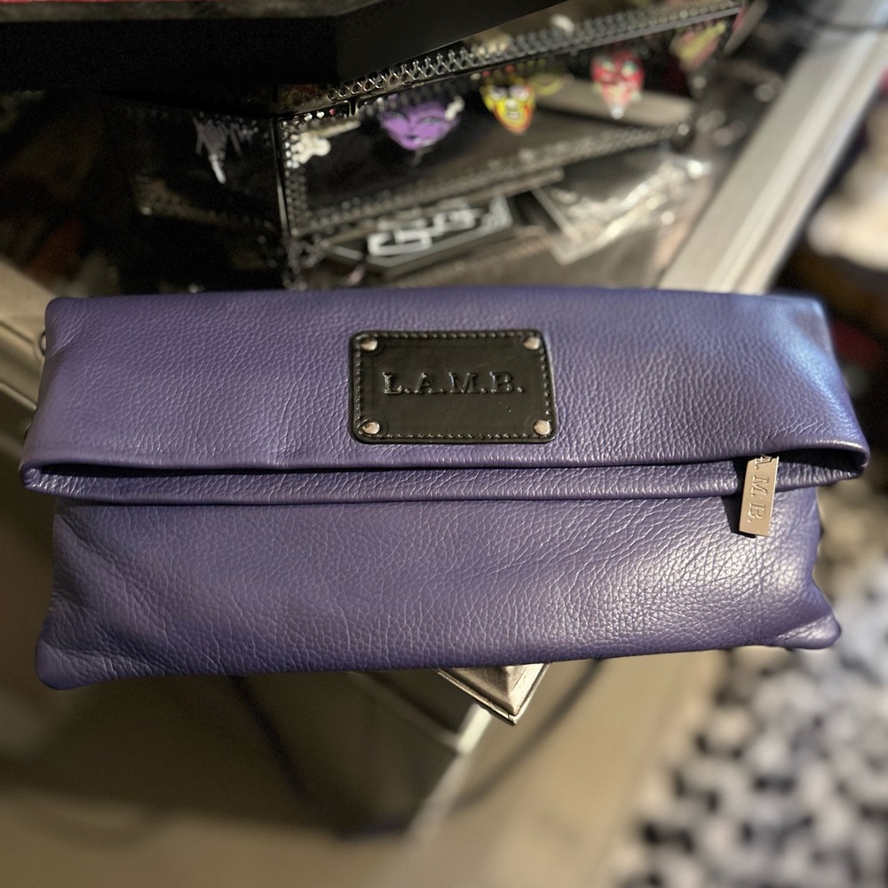 L.A.M.B. Clutch handbag